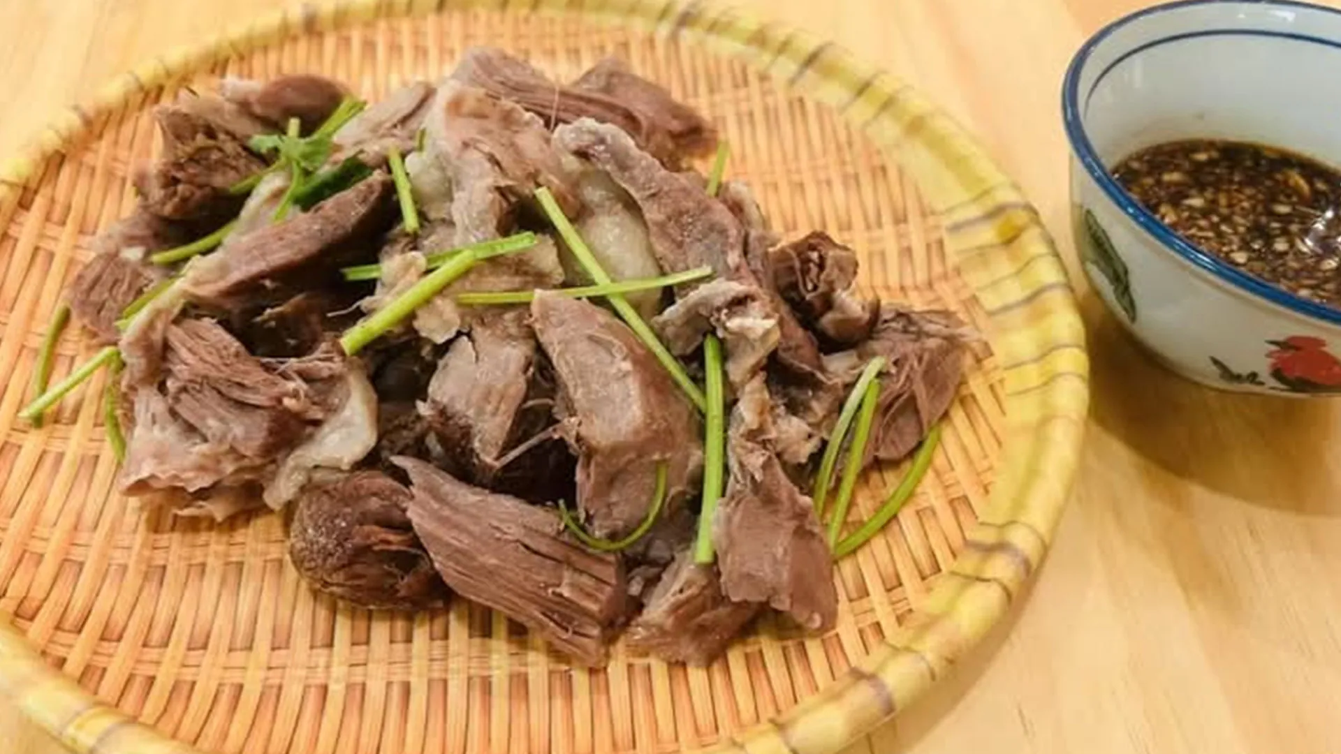 Hand-shredded lamb from Sanyoung Surf & Turf BBQ, a Chinese restaurant in Bellevue